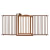 One-Touch Gate II Wide in Brown