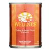 Wellness Pet Products Dog Food - Turkey And Sweet Potato Recipe - Case Of 12 - 12.5 Oz.